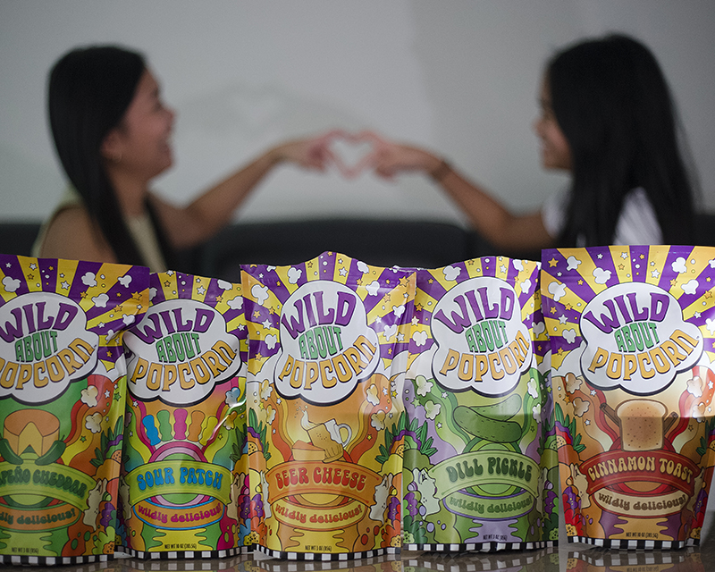Wild About Popcorn Bags of Gourmet Popcorn Flavors