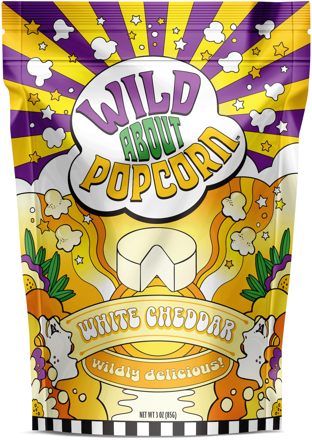 White Cheddar Wild About Popcorn 2231