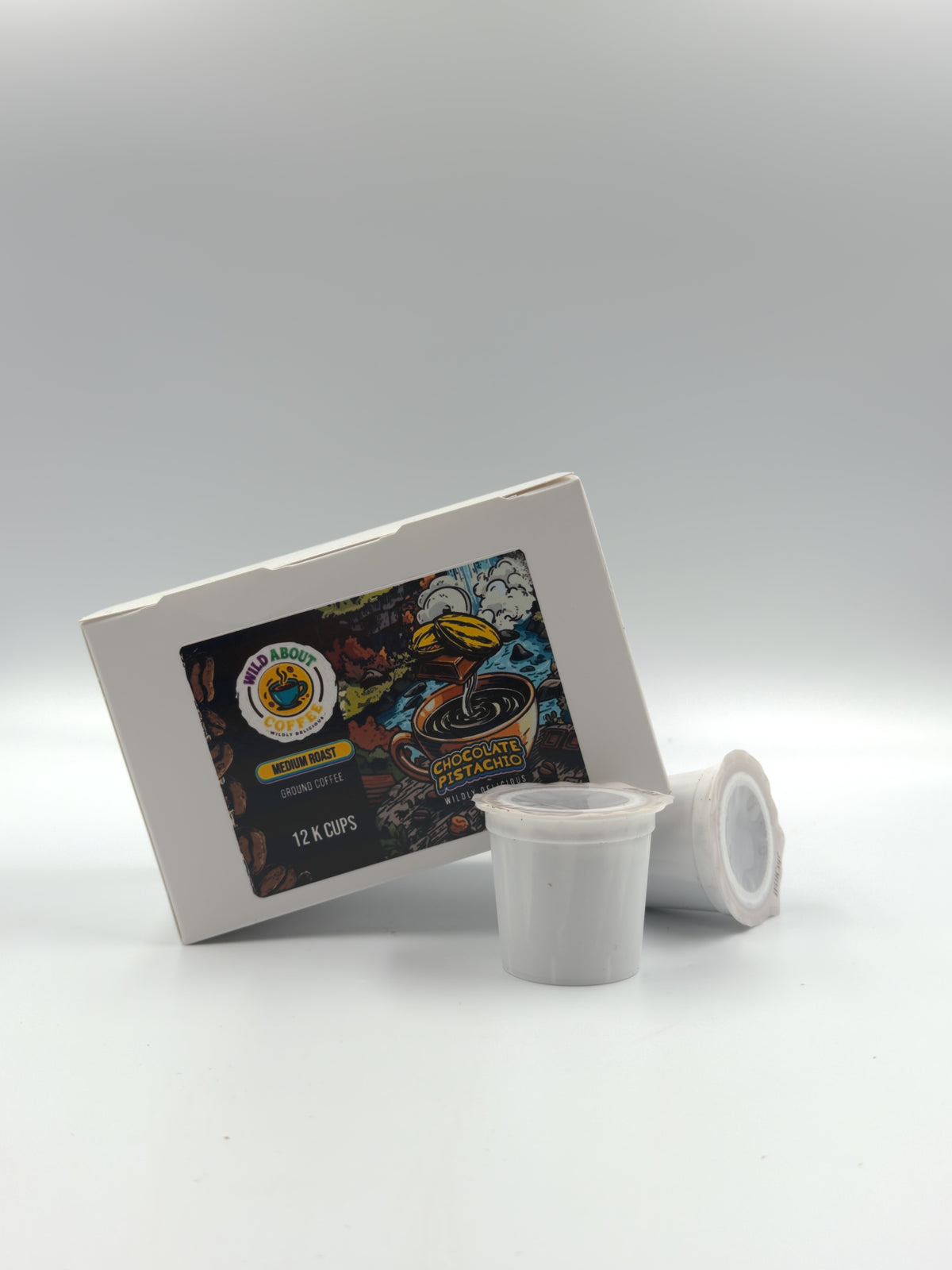 Chocolate Pistachio Coffee – Flavored Medium Roast 12 K Cups