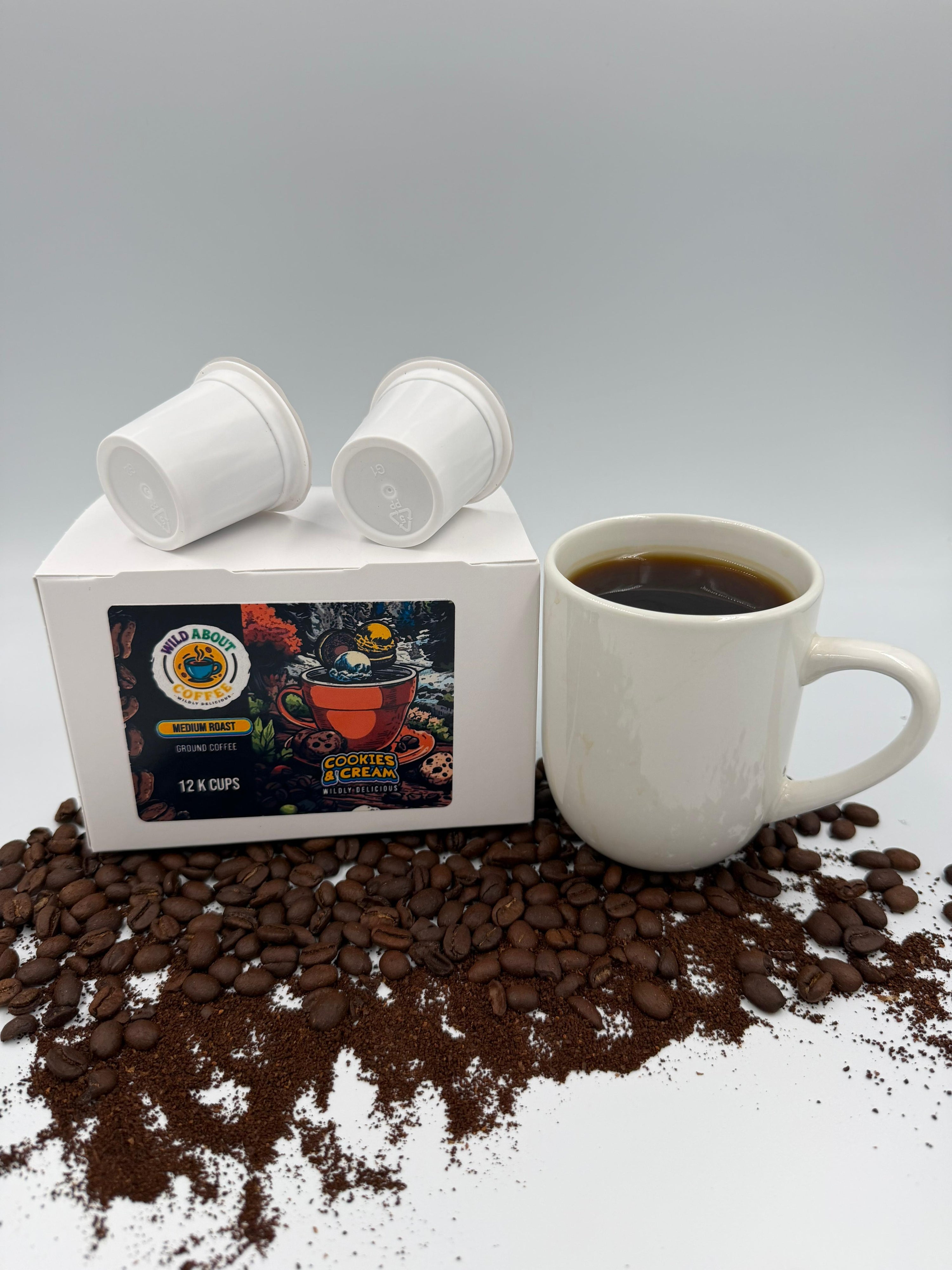 Cookies & Cream – K Cups (Flavored Medium Roast)