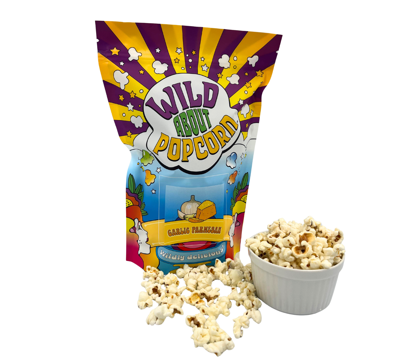 Garlic Parmesan Popcorn