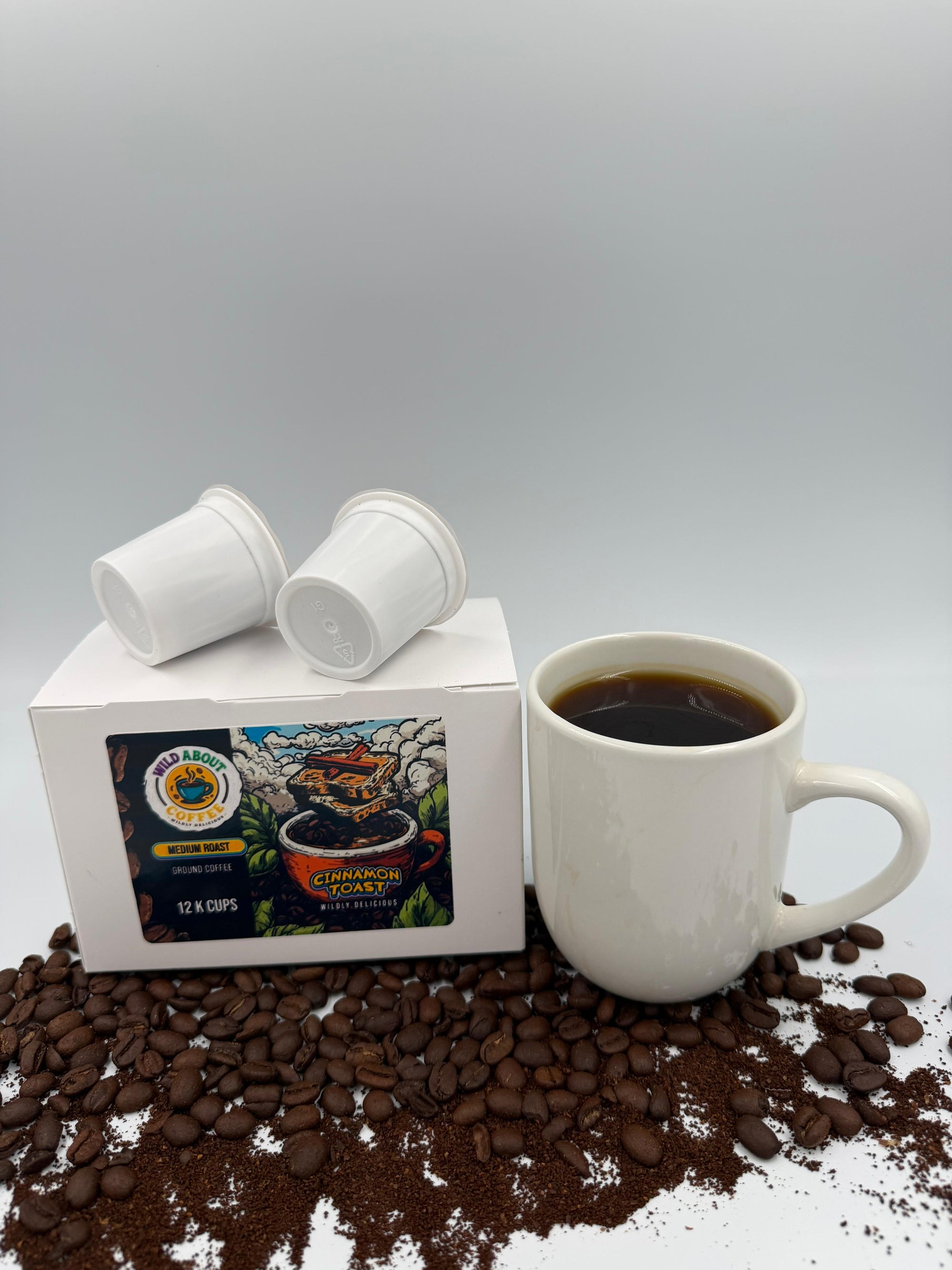 K Cups Cinnamon Toast – Sweet, Spiced & Wild (Flavored Medium Roast)