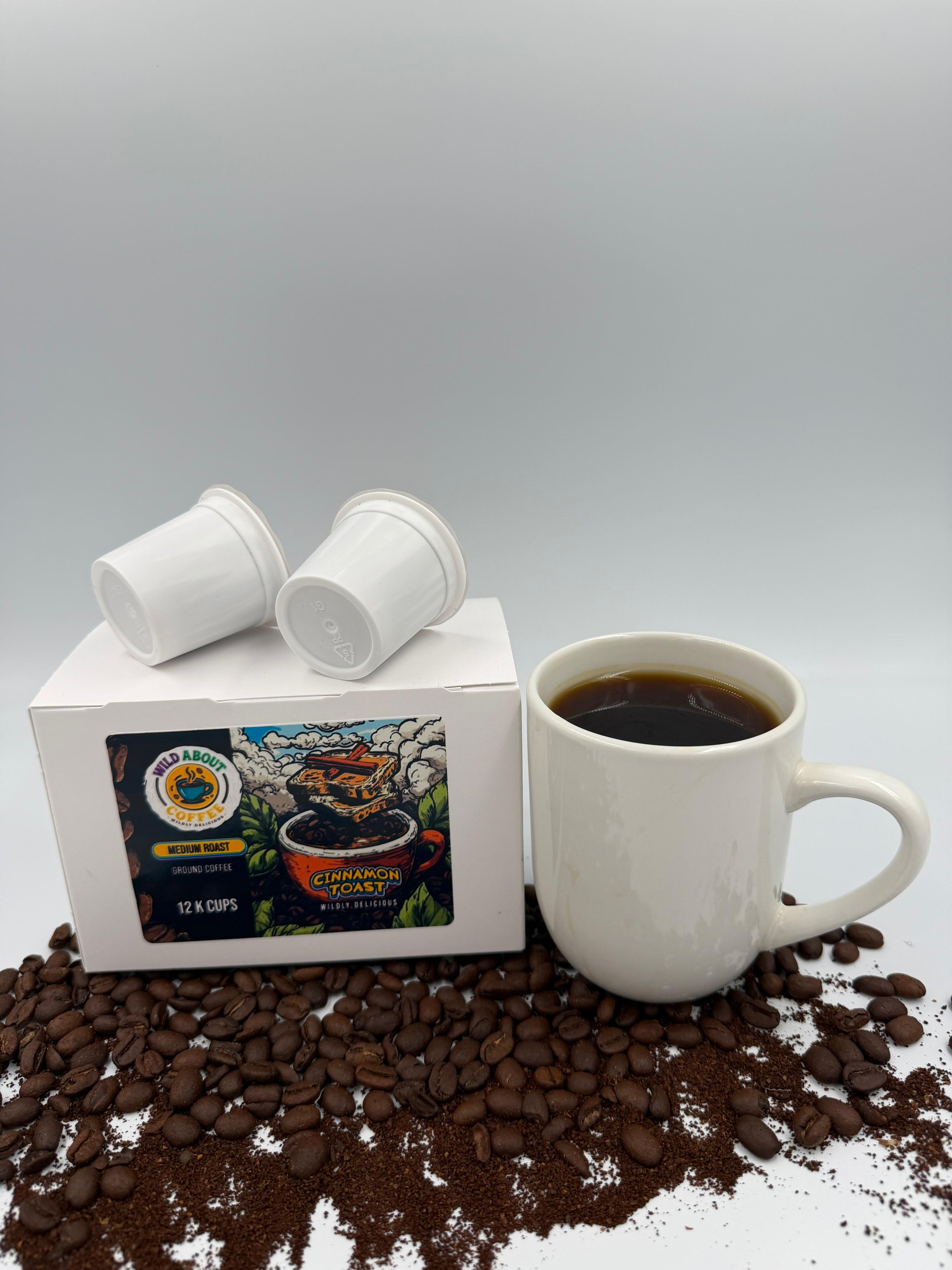 K Cups Cinnamon Toast – Sweet, Spiced & Wild (Flavored Medium Roast)