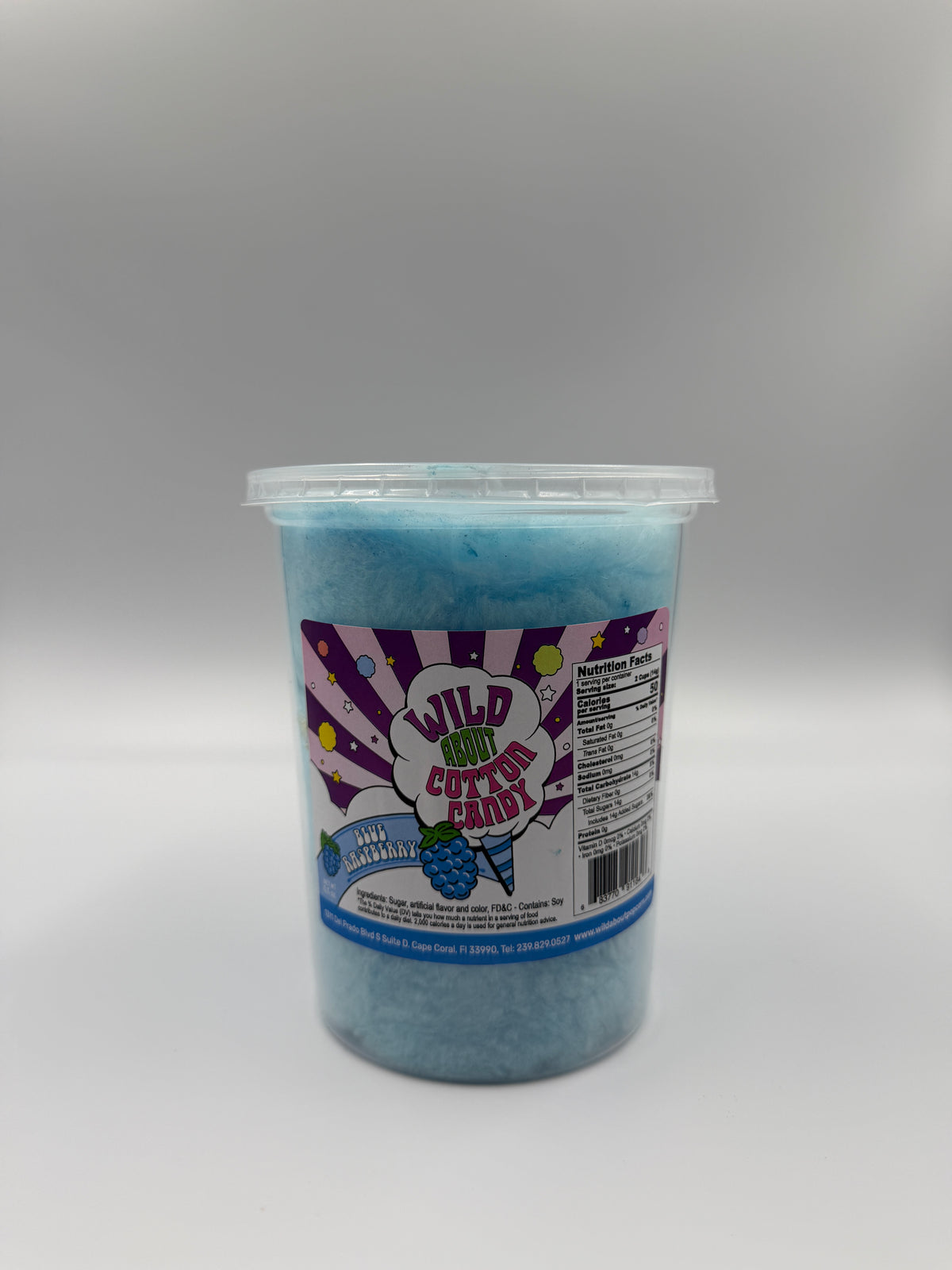 Blue Raspberry Cotton Candy