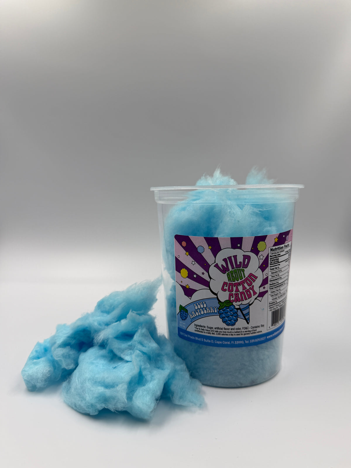Blue Raspberry Cotton Candy