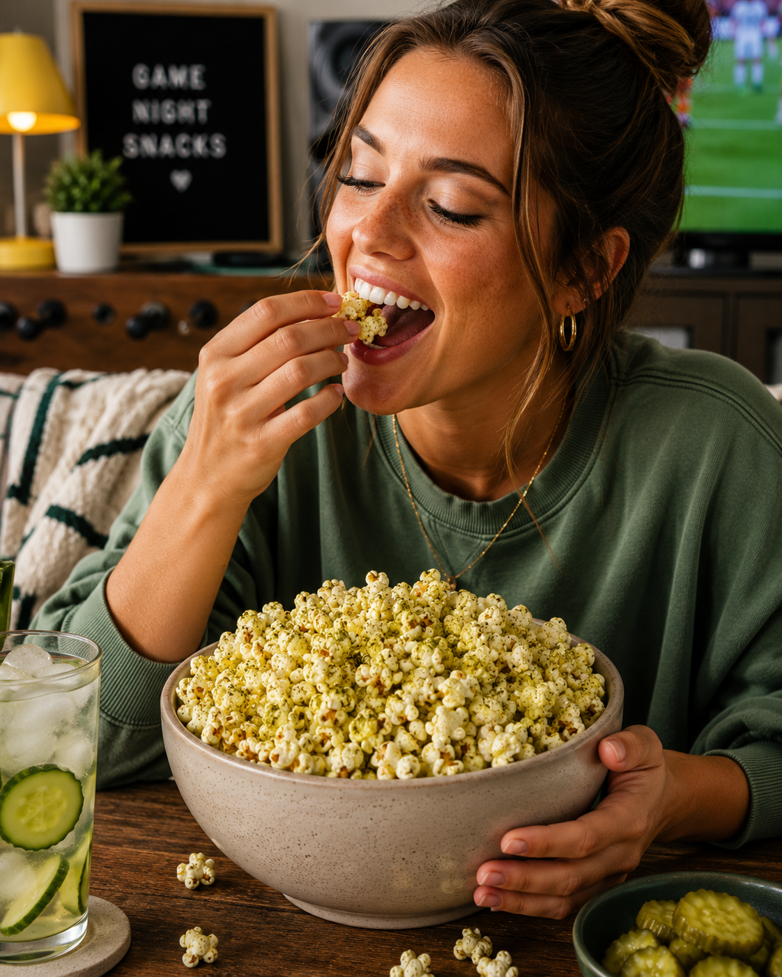 Dill Pickle Popcorn – Tangy Savory Snack – Wild About Popcorn
