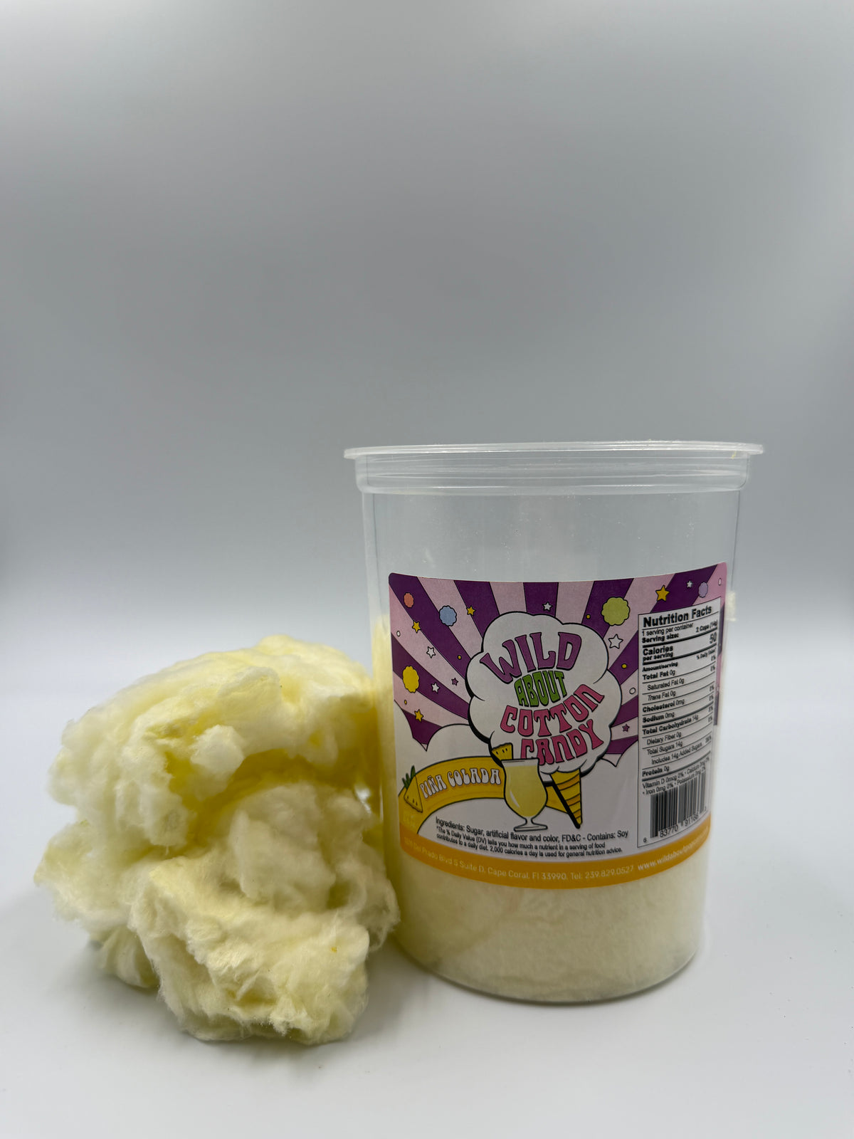Piña Colada Cotton Candy