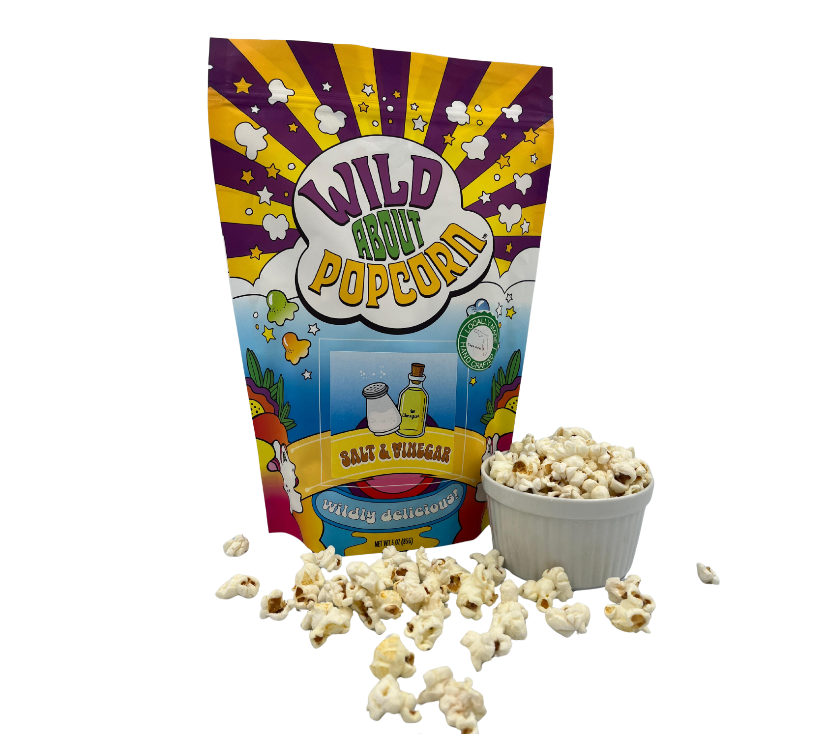 Salt and Vinegar Popcorn