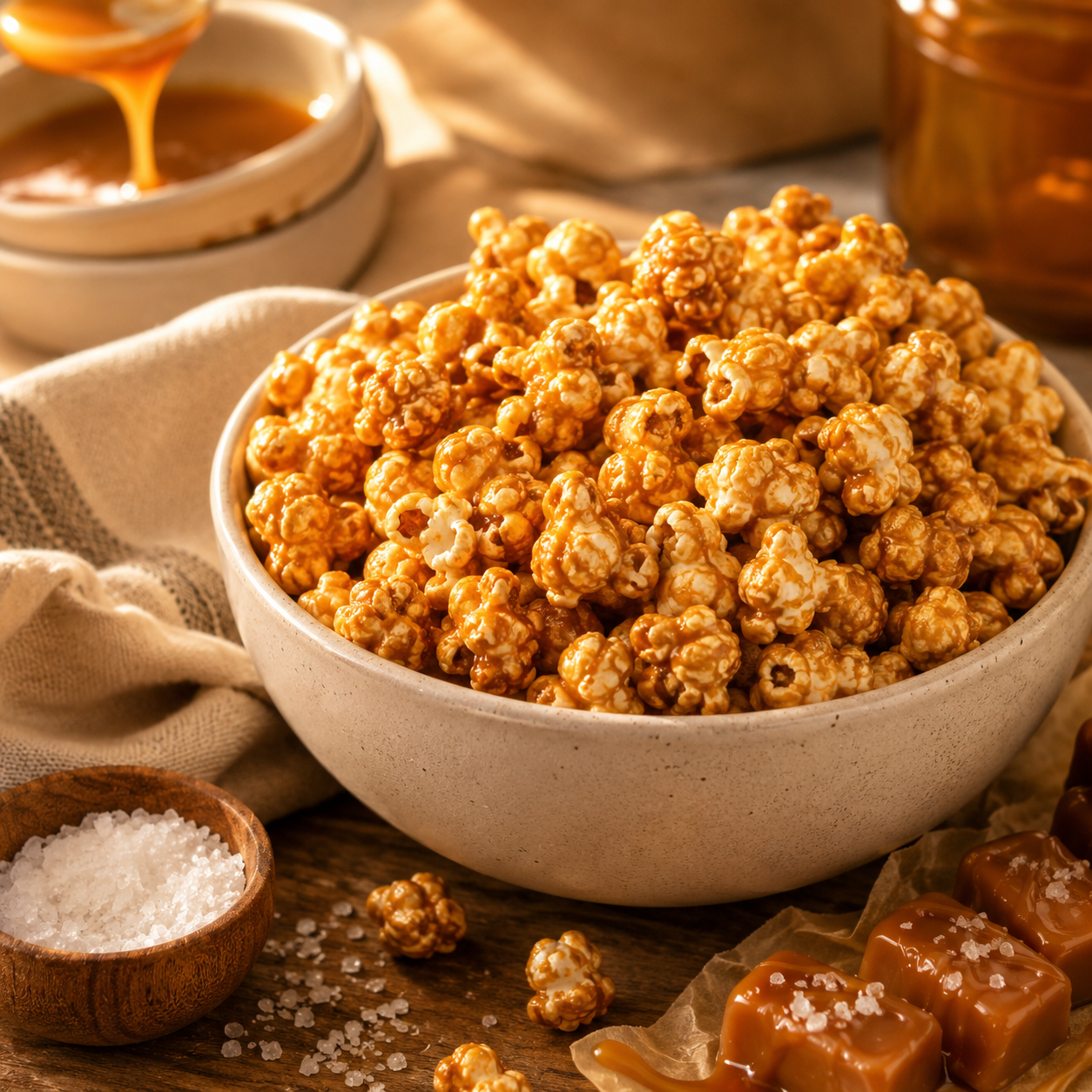 Sea Salt Caramel Popcorn