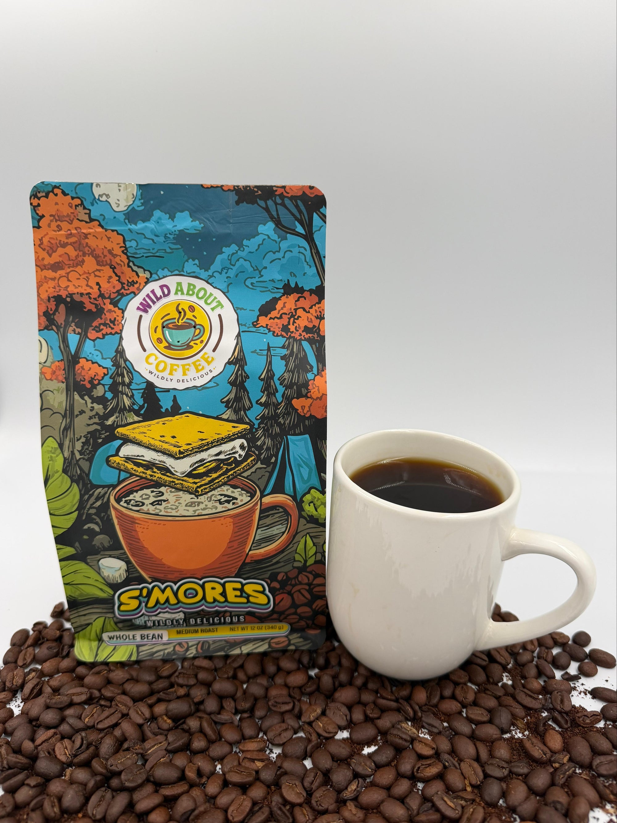 S’MORES – Wildly Delicious (Flavored Medium Roast)